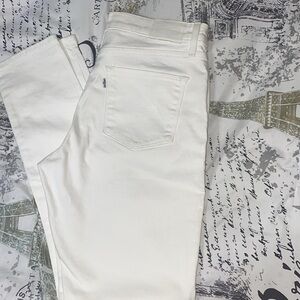 Levi’s white 311 shaping skinny jeans size 31